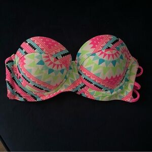 Colorful Geometric Bikini Top Rue21